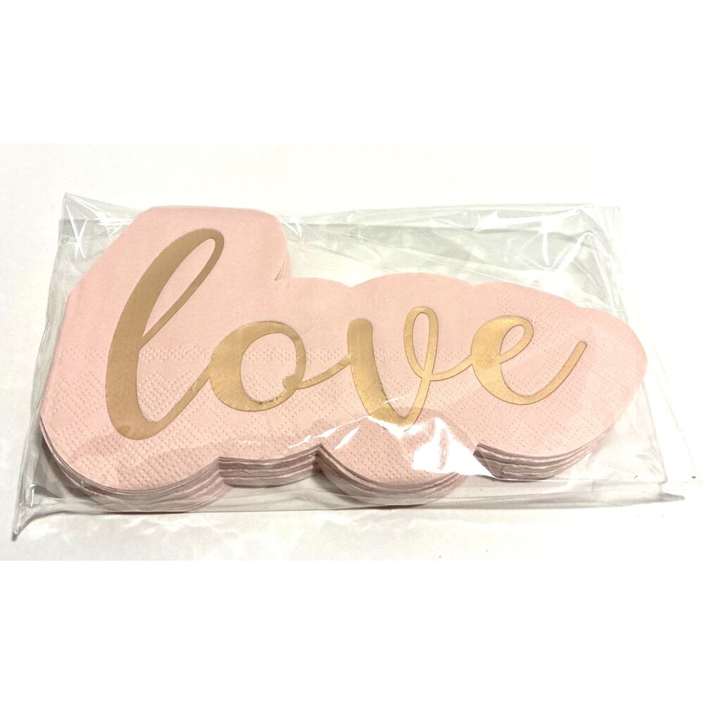 Santa Barbara Design LOVE Sippin' Pretty Paper Napkins  Valentine's/Wedding Etc.